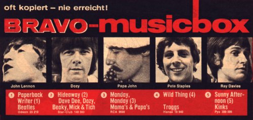 Bravo Musixbox 37/66, 5.9.1966