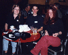 Monika und Denise Lattwein (links nach rechts), ich in der Mitte