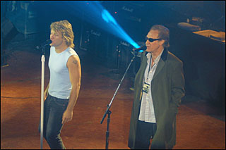 Ray Davies und Jon Bon Jovi