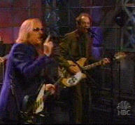 Tom Petty and Scott Thurston at the Tonight Show